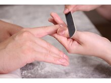 地爪ケアクリニックサロン 松江/ ハンドケア【STEP１】長さ調整