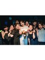 ナナイロサロン ニコリー(NaNairo nicolly) ナナイロサロンスタッフで結婚式に参列**