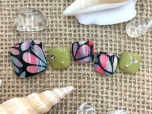 アンティム(Intime)/FOOTカラフルニュアンスネイル