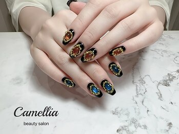 カメリア(Camellia)の写真/【フィルイン導入店】月島駅徒歩4分♪初回オフ無料で新作デザイン毎月更新!カラー・パーツ豊富にご用意◎