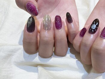 ネイルズ ララ(nails Lala)/お持ち込みデザイン。