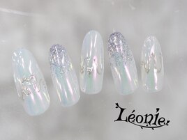 うねうねアート×オーロラネイル