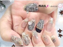 ネイリックス アヴェニール(NAILX avenir)/モノトーンツイード