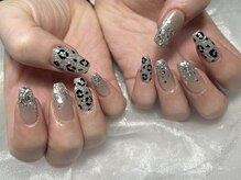 ネイルモア 藤が丘店(nail mor.)/フラッシュレオパード