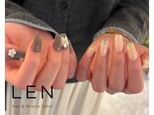 レン(LEN.)/アシンメトリーネイル