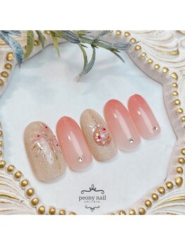 ピオニーネイル(peony nail)/7月新作　花火とヨーヨー