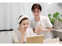 ご自宅でのお手入れも無料でレッスン♪