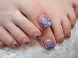 フットラメグラデーション