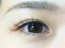 まつげエクステ専門サロン ブルームラッシュ(bloom lash)/目尻レッド×ブラウン