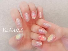 ユーネイルズ 恵比寿(Yu.NAILS.)/オーロラキャンディー◎うるうる