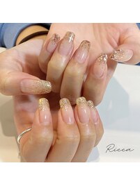 ラメグラデーション☆