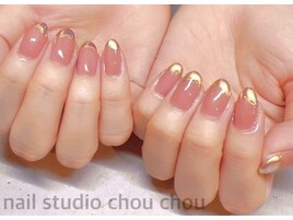 変形ミラーフレンチ◎春夏秋冬