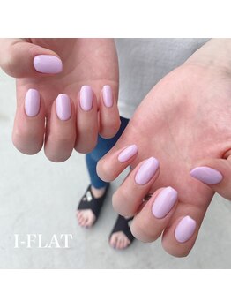 ルシードスタイル アイフラット(LUCIDO STYLE I-FLAT)/ワンカラーネイル