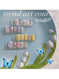 トレンドアートネイルサンプル