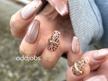 オッドジョブス ネイルアンドアイラッシュ 府中店(odd jobs Nail & Eyelash)/【パラジェル】リングネイル