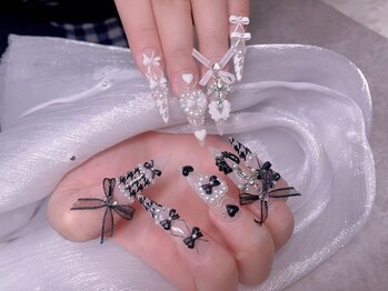 スノーネイルサロン 新宿店(Snow nail salon)/パーツネイル