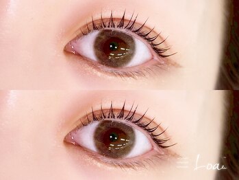 ロア 梅田店(Loa)の写真/[梅田/上下パリジェンヌラッシュリフト/韓国アイドル風束感まつげパーマ］逆まつげの方月間200人の実績有！