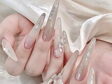 ナユキネイル 渋谷店(NA.YUKI NAIL)/ネイビーマグフレンチ