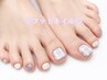 【期間限定】フットジェルネイル￥7,700（サンプルから選べるアート2本無料）