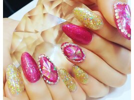 【スカルプ】ダイヤカットネイル