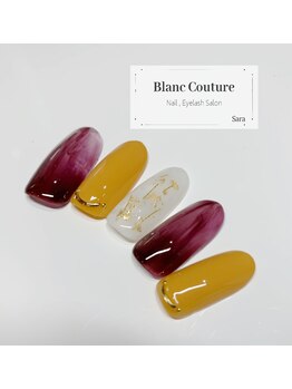 ブランクチュール(Nailsalon Blanc Couture)/大人ニュアンス秋☆