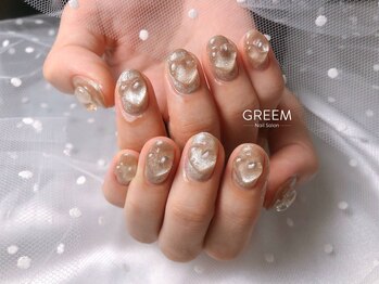 グリーム(GREEM)/クリアハートネイル