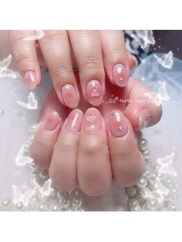 シーシーナナ ネイルサロン(CC NaNa Nail Salon)/大人気のチークネイル★