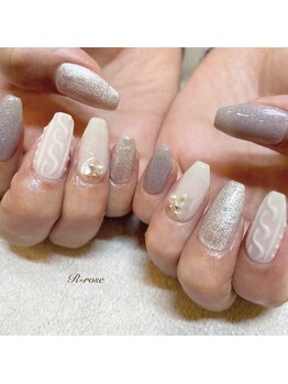 アールローズ(R-rose)/ニットネイル