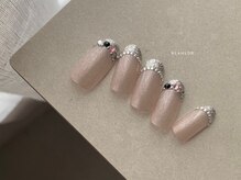ネイルサロン ブランロール 三軒茶屋店(Blanl'or)/ラメフレンチネイル