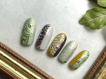 ユウコネイルズアンドエステティック ラ デェス(Yuko Nails & Esthetic La Deesse)/ダイヤモンド(定額制) ¥11000