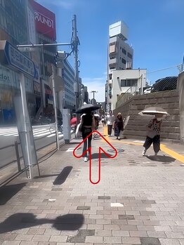 イベリス バイ プロデュース 町田店(Iberis by Produce)/ ～JR町田駅からのサロン経路～