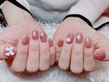 レアネイル 新宿(le'a nail)/キラキラネイル