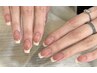◇hand◇★オフ無料★上品なフレンチ10本　約200色から選べる￥6500→ ￥5900