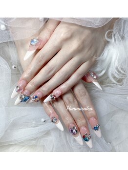 ハナアイ サロン 新宿店(hanaai salon)/チップ長さだしデザイン