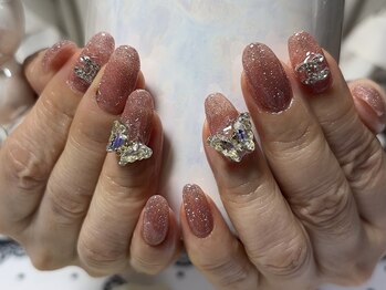 花梨(カリン)/ワンカラー4本パーツつけ放題