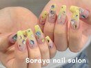 持ち込みパーツ付け放題ネイル