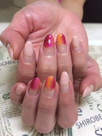 トロピカル縦グラデ！