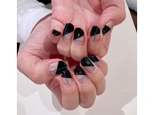 ネイルサロン リスタ(Rista)/ななめフレンチ　ライン　