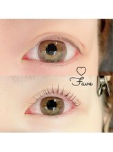 フェイブ(Fave)/一目瞭然★マツパで目元パッチリ