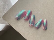 ネイルサロン ブランロール 三軒茶屋店(Blanl'or)/ピンク×ブルー