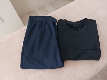 所沢西口連動整体院/お着替えです☆下は長ズボン◎