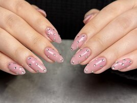 ワンカラー＋ストーン