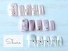 【初回オフ無料 最新トレンドアート】￥7250→5280からジェルデザインアート