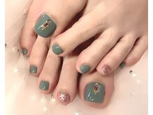 コーラルホリデー(Coral Holiday)/【秋色フットネイル】