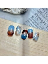 シービューティー(C BEAUTY)/ダスティーブルー/くすみカラー