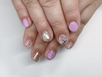 トヨネイル(TOYO NAIL)/カラー&ミラー&ホロ☆