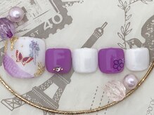 シェリー(Cherie)/お正月ネイル(フット)