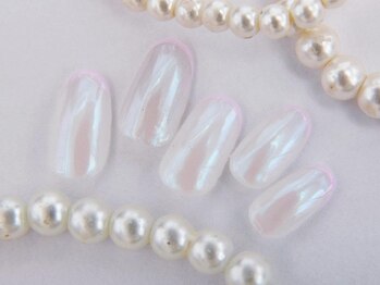 ティアリーネイル コレットマーレ店(Tiary Nail)/オーロラ細フレンチ