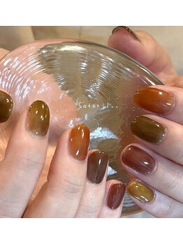 サトリネイルルーム(Satoril..nail room)/秋色ワンカラー〇