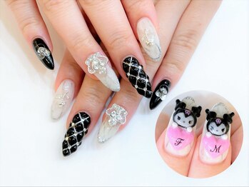 ネイルコレクション ベビーピンク(Baby Pink)/スカルプ放題+3Dキャラ♪クロミ